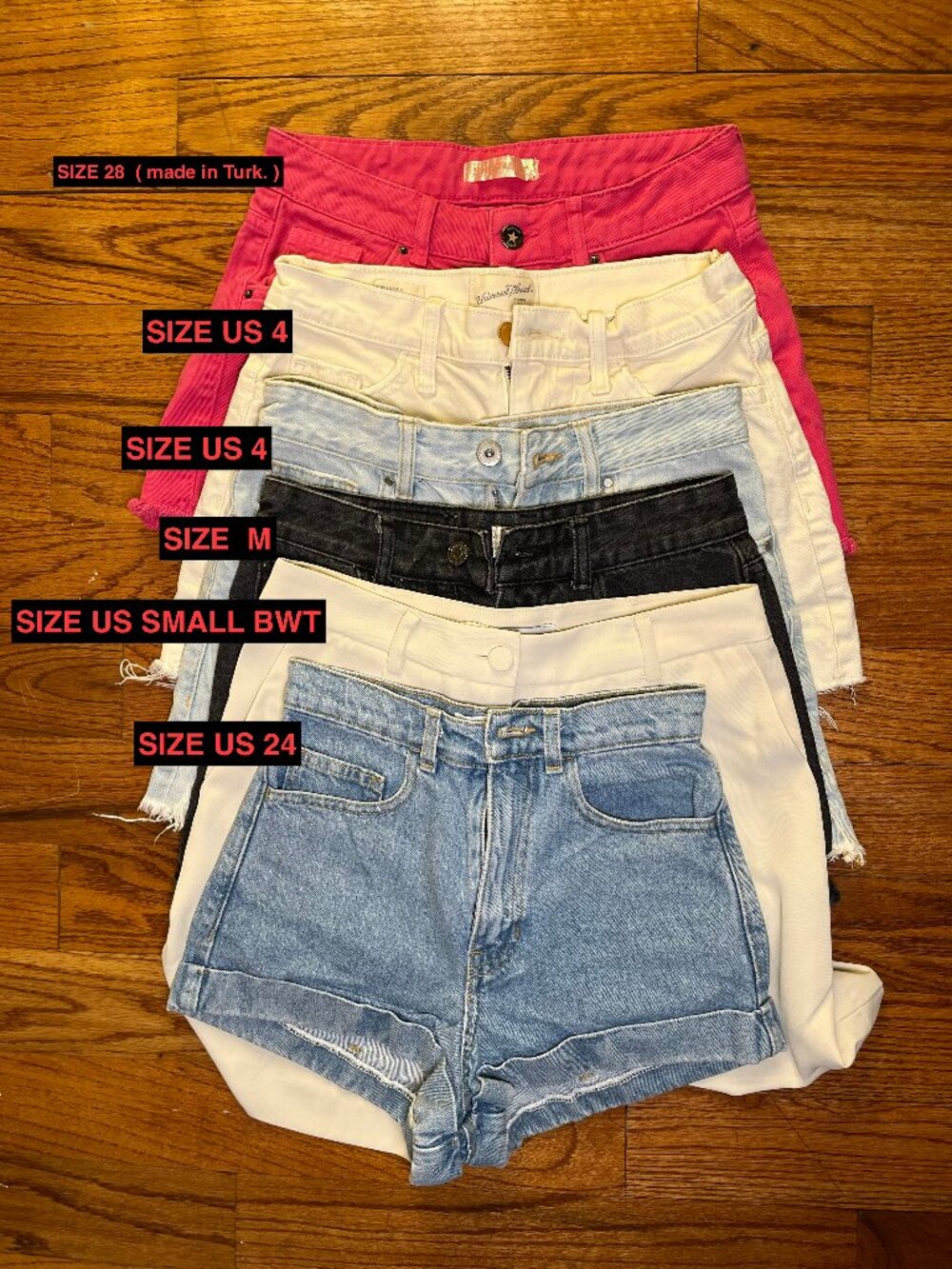 6 Pair Shorts Bundle XS/S | American Apparel , MANGO NWT, Cotton:On + More